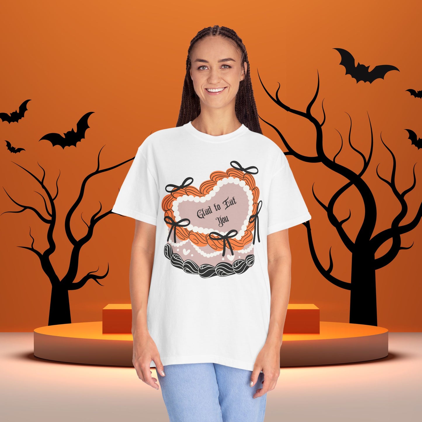'Glad to Eat You' Spooky Sweet Tee