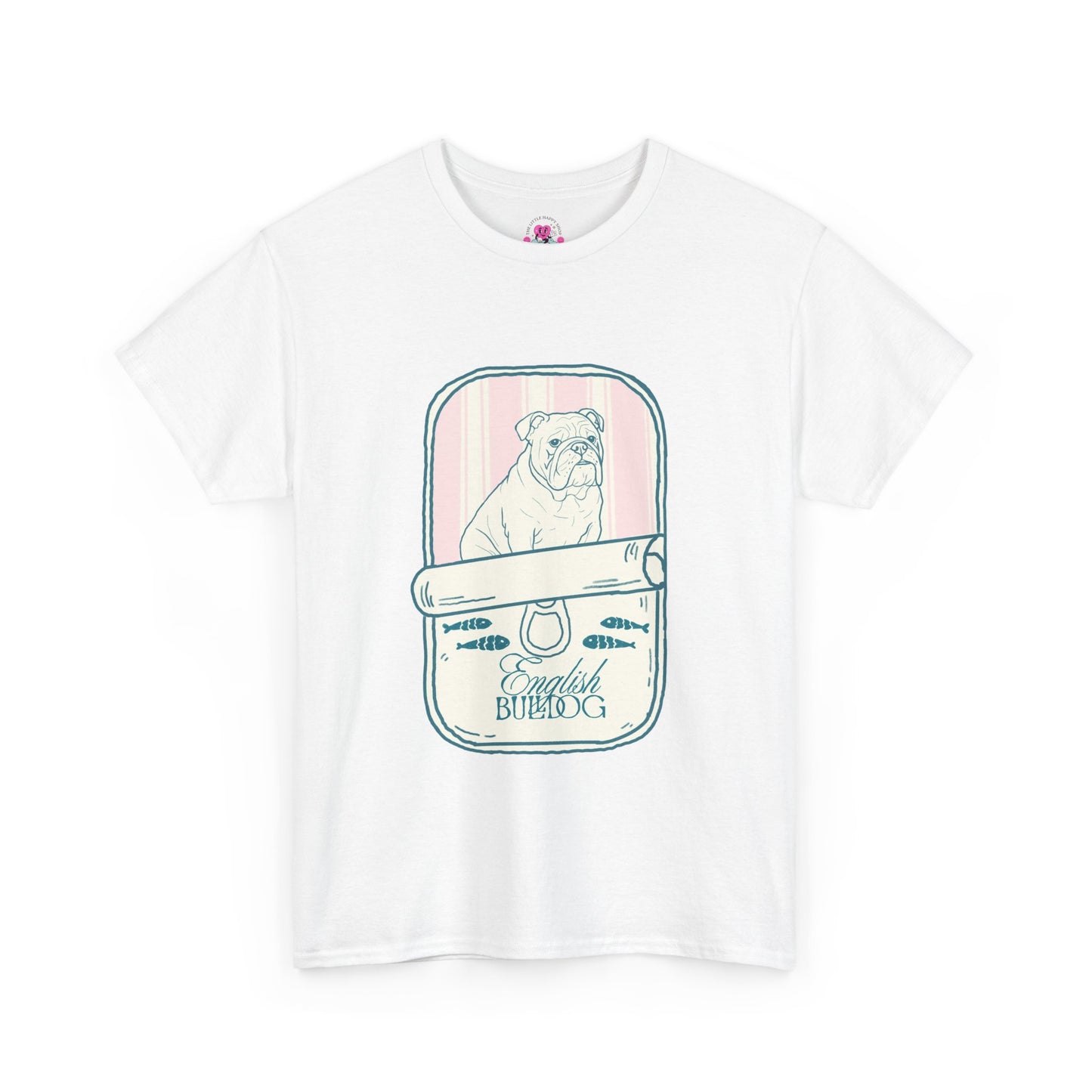 Sardine Surprise Tee: English Bulldog