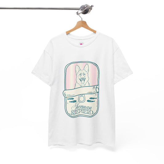 Sardine Surprise Tee: German Shepherd