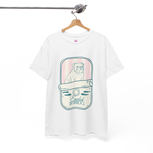 Sardine Surprise Tee: English Bulldog