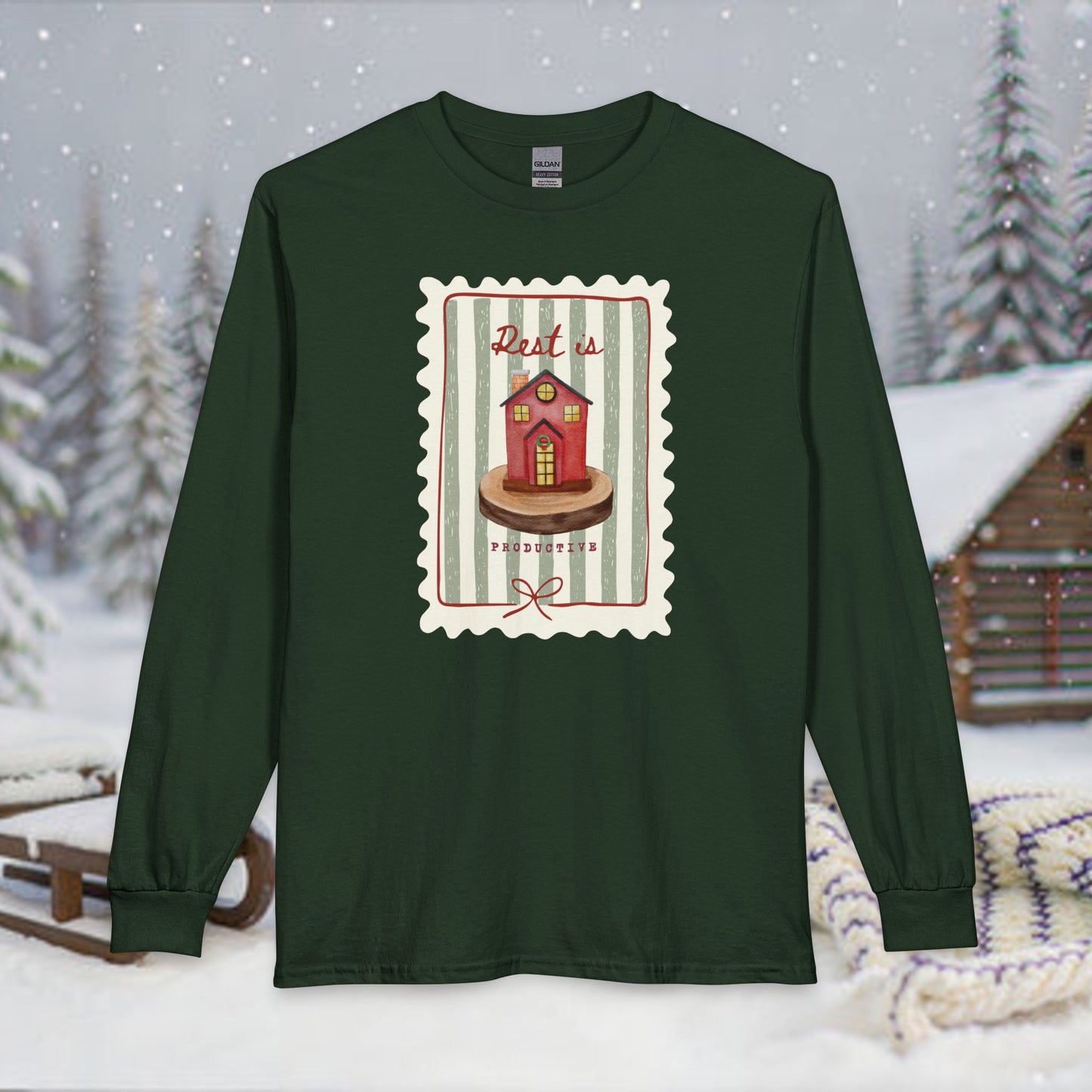 Rest is Productive Long Sleeve Tee