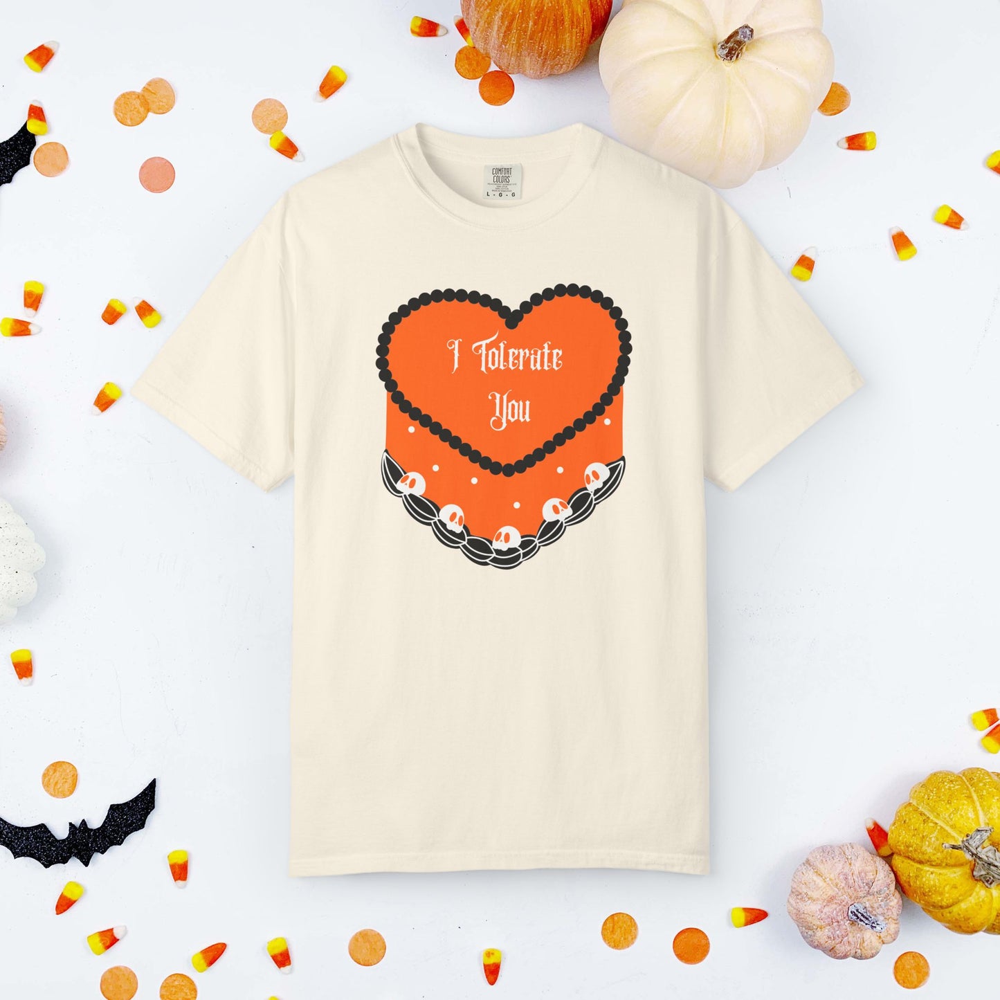 'I Tolerate You' Spooky Sweet Tee