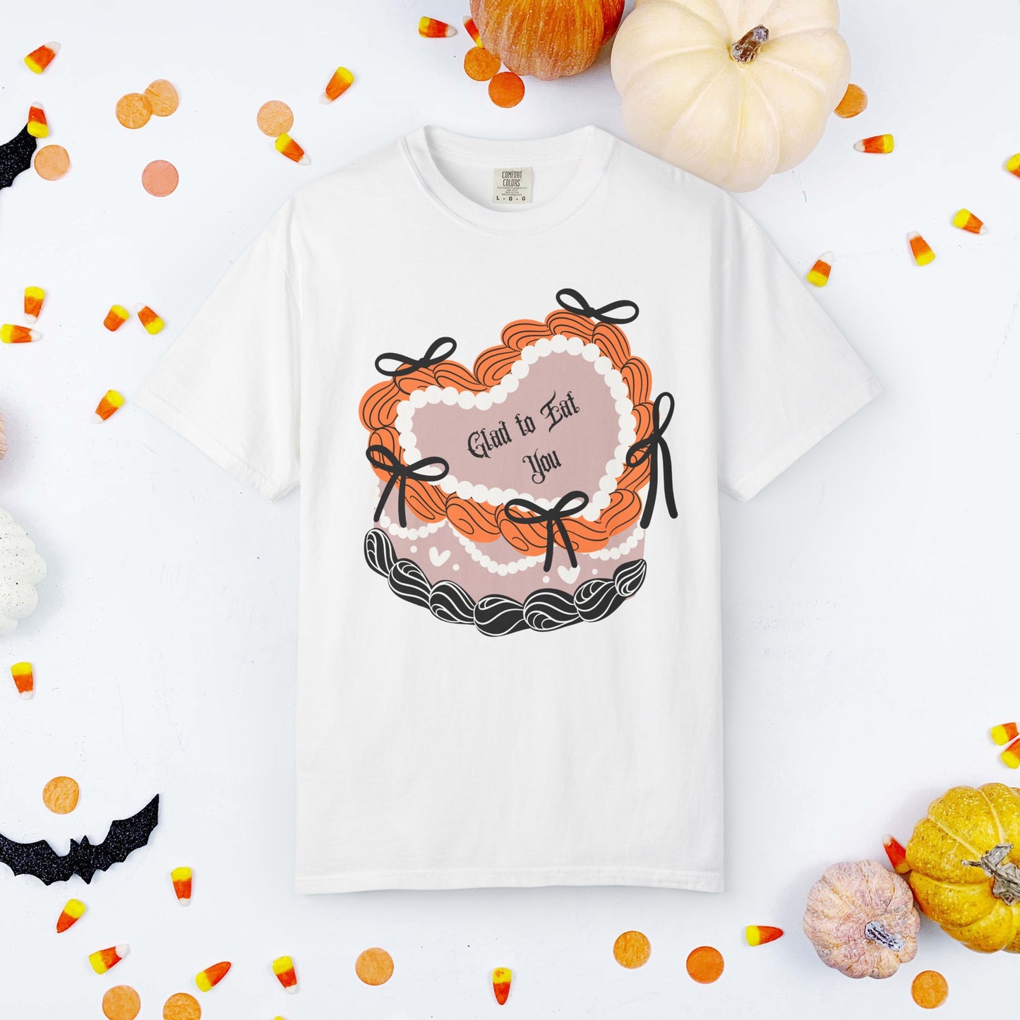 'Glad to Eat You' Spooky Sweet Tee
