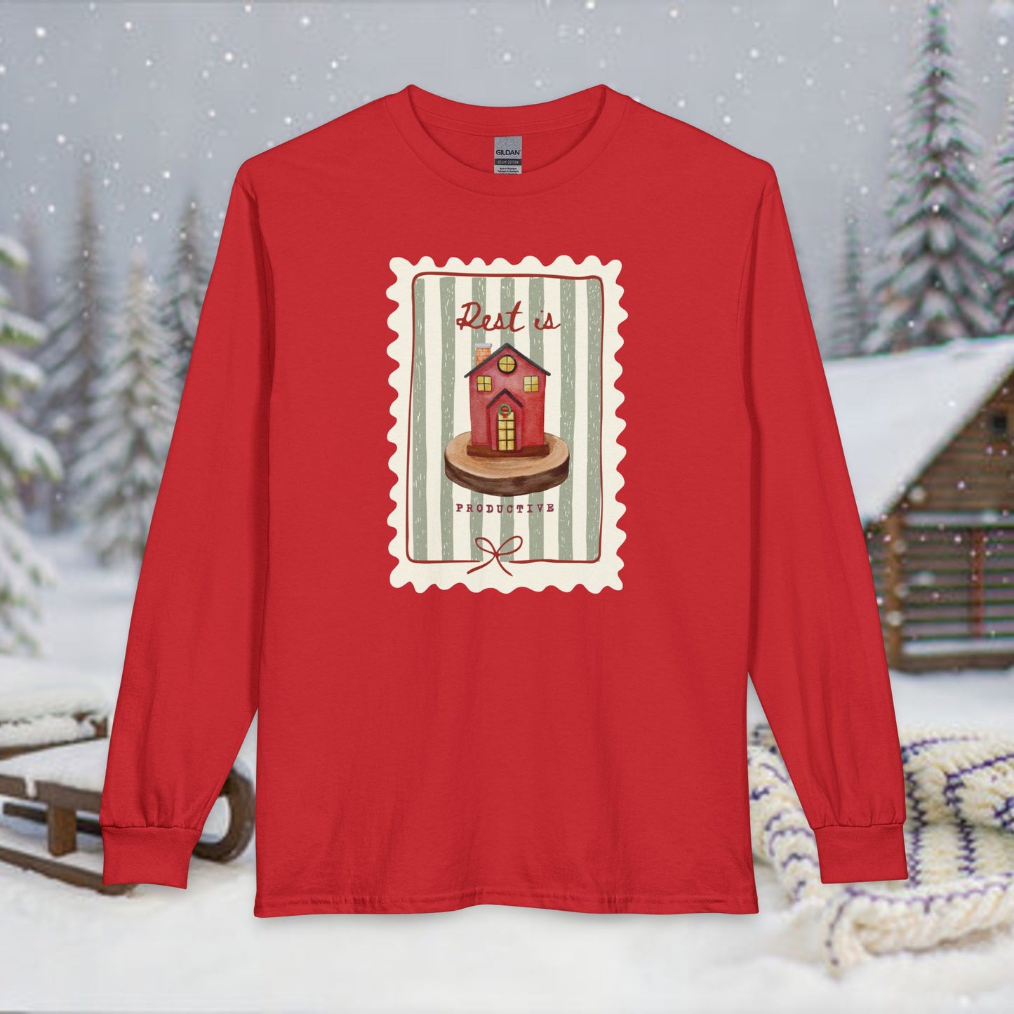 Rest is Productive Long Sleeve Tee