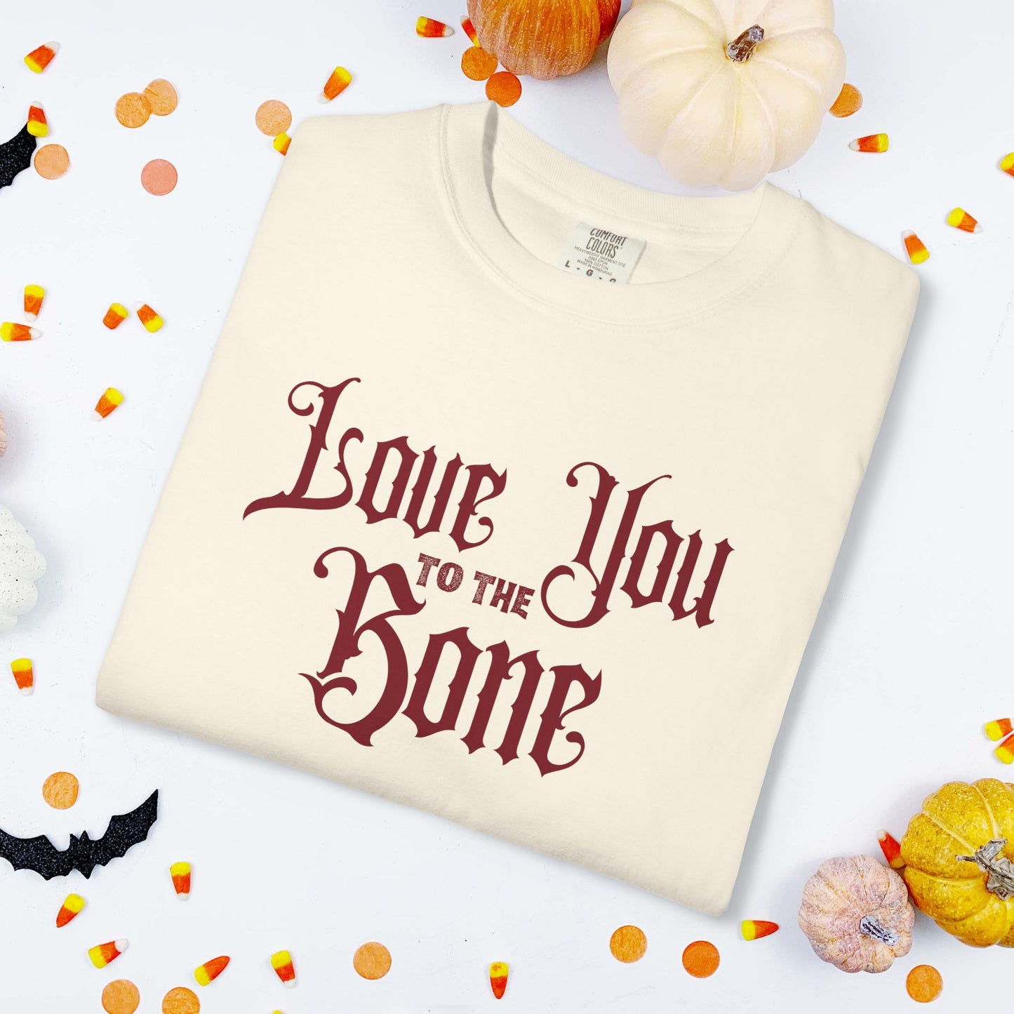 'Love You to the Bone' Spooky Sweet Tee