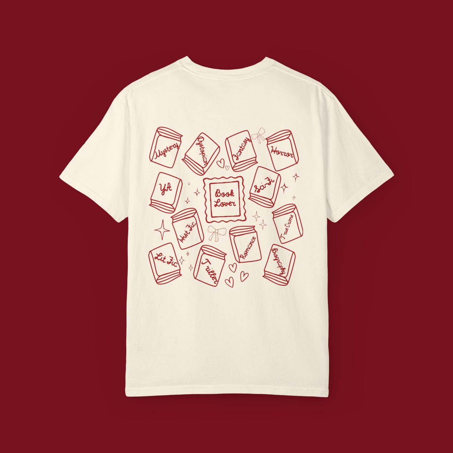 Book Lover Genres T-Shirt