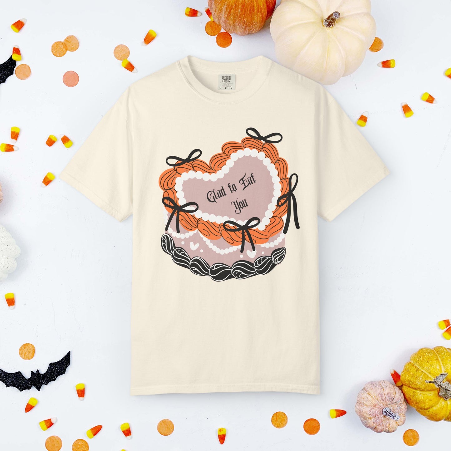 'Glad to Eat You' Spooky Sweet Tee
