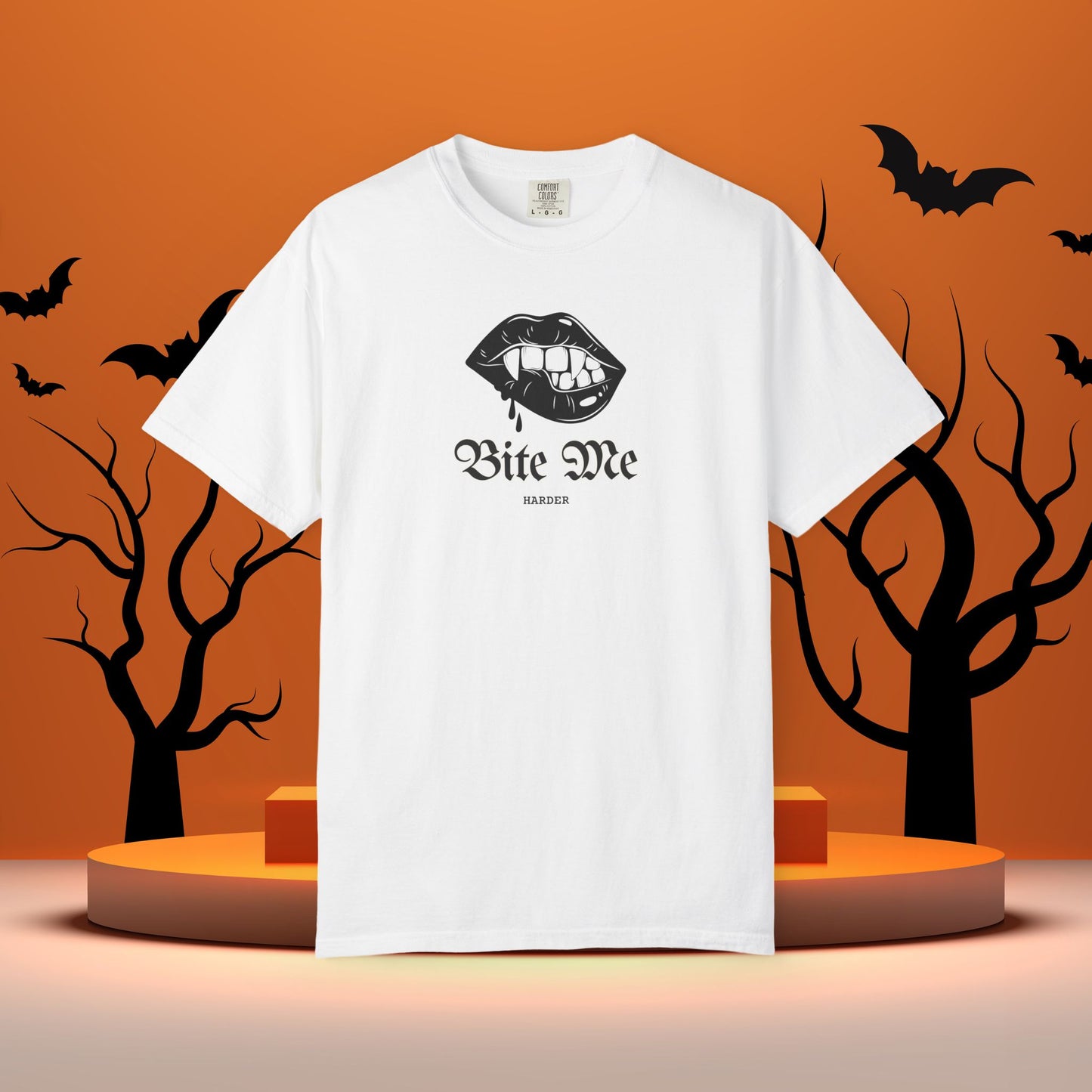 Bite Me Harder (Black) Tee