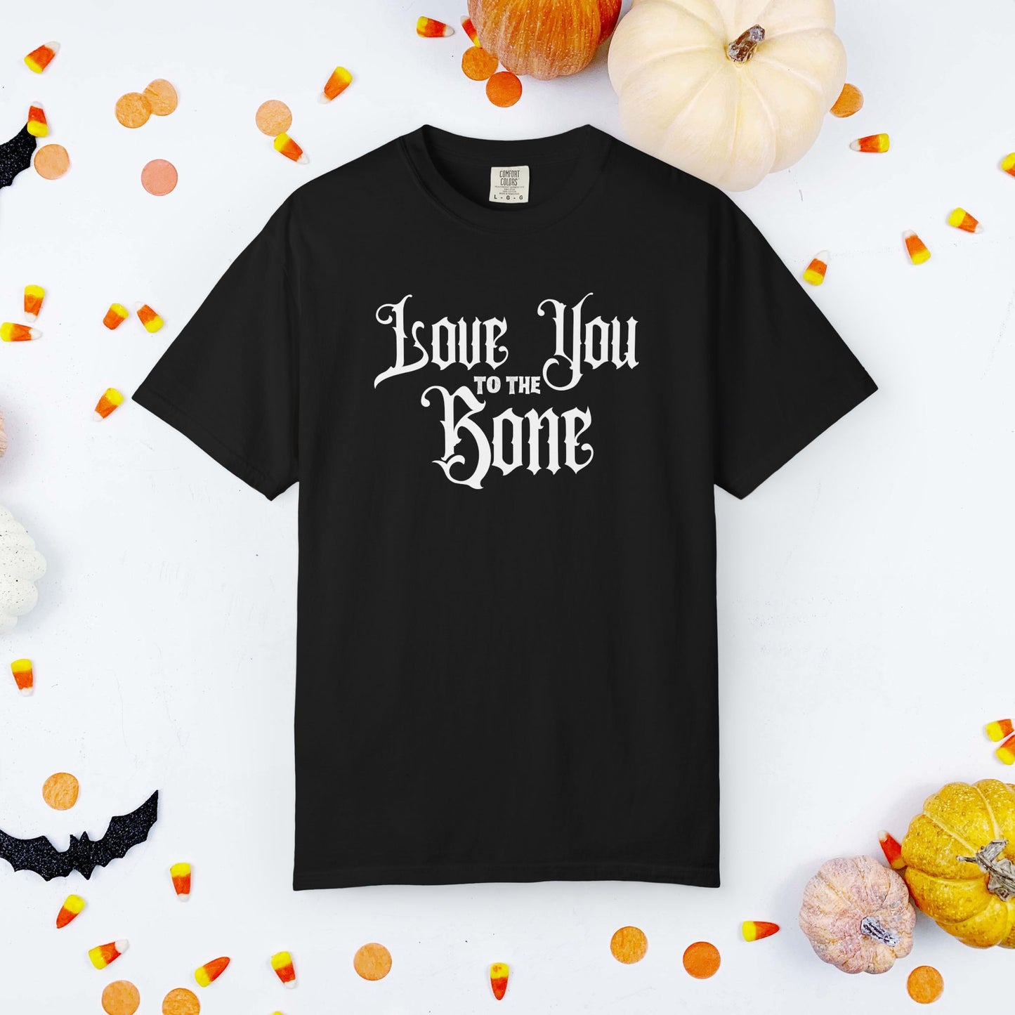 'Love You to the Bone' Spooky Sweet Tee
