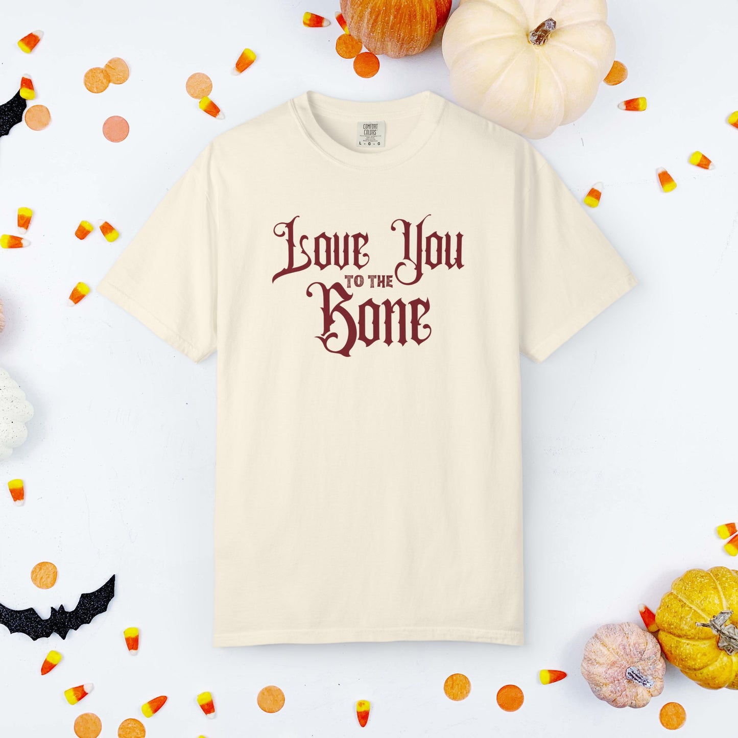 'Love You to the Bone' Spooky Sweet Tee